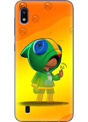 Чехол силиконовый с картинкой на samsung galaxy a10 (a105) (бравл старс, brawl stars)