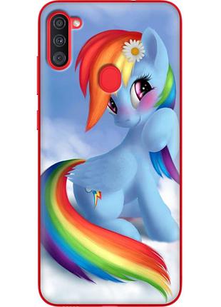 Чохол силіконовий з картинкою на samsung galaxy a11 (a115) (літл поні, my little pony)