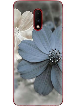 Чохол силіконовий з картинкою на oneplus 7 (квітка гербера)