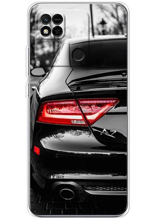 Чохол силіконовий з картинкою на xiaomi redmi 10a (машина, audi a7)