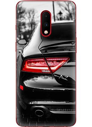 Чехол силиконовый с картинкой на oneplus 7 (машина, audi a7)