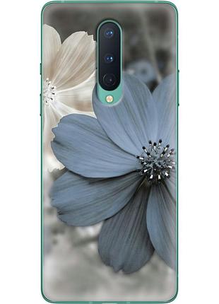 Чохол силіконовий з картинкою на oneplus 8 (квітка гербера)