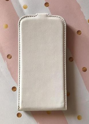 Чохол-книжка samsung galaxy s4 i9500 фліп. білий