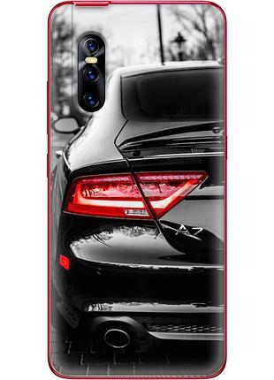 Чехол силиконовый с картинкой на vivo v15 pro (машина, audi a7)