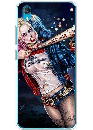 Чехол силиконовый с картинкой на vivo y1s (харли квинн, harley quinn)