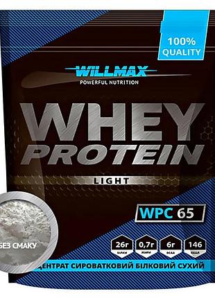 Протеин willmax whey protein 65 light 1000 г без вкуса (3567377)