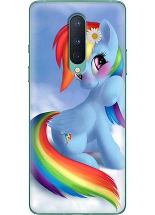 Чохол силіконовий з картинкою на oneplus 8 (літл поні, my little pony)