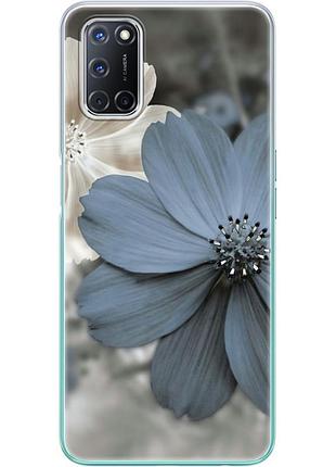 Чохол силіконовий з картинкою на oppo a52 (квітка гербера)