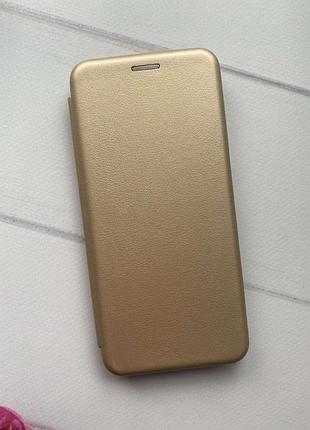 Чехол-книжка на samsung galaxy a32 золотой