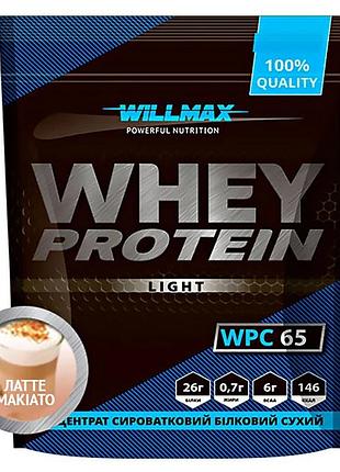 Протеин willmax whey protein 65 light 1000 г латте (3567377)