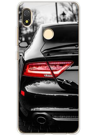 Чохол силіконовий з картинкою на tecno pop 3 (машина, audi a7)