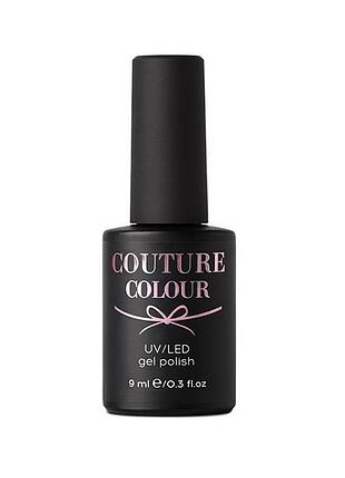 Топ для гель-лаку без липкого шару couture colour glare top coat 01 з шиммером, 9 мл