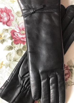 Перчатки женские на шерстяной подкладке. 7,5"/20 см