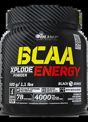 Bcaa olimp bcaa xplode energy, 500 грамів фруктовий пунш (409205)