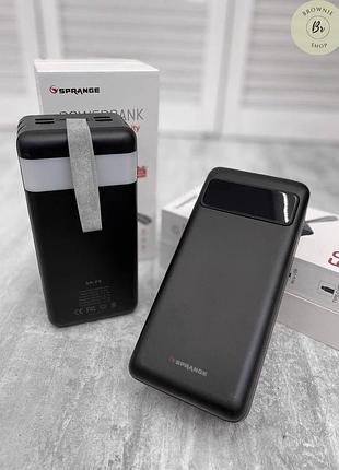 Портативное зарядное устройство (батарея) power bank sprange sr-p8 60000 mah /внешний аккумулятор (арт. 13158)