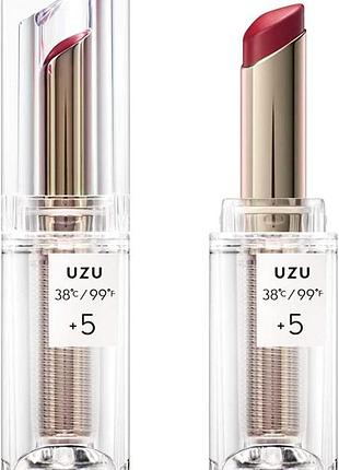Помада flowfushi uzu +1 38℃ lipstick tokyo +5 red
