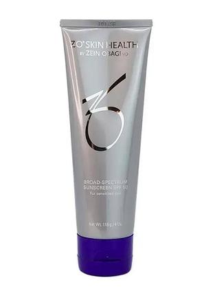 Сонцезахисний крем spf 50 zo skin health broad spectrum sunscreen spf 50, 118 г