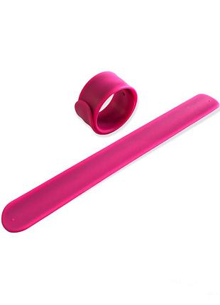 Силиконовый слэп браслет 806