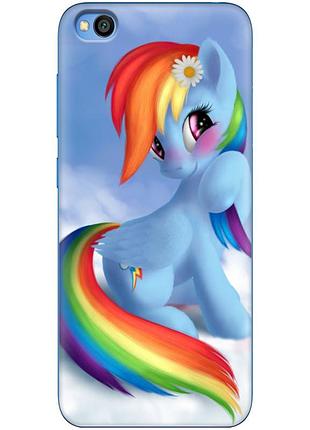 Чохол силіконовий з картинкою на xiaomi redmi go (літл поні, my little pony)