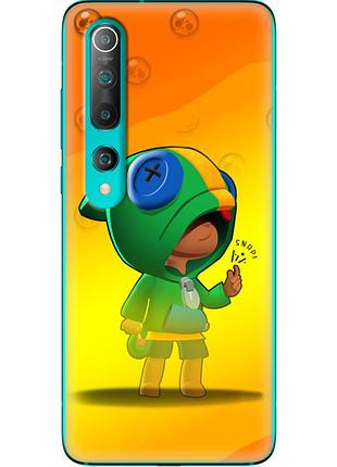 Чохол силіконовий з картинкою на xiaomi mi 10 (бравл старс, brawl stars)