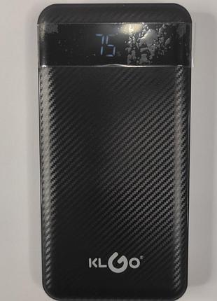 Зовнішній акумулятор power bank 10000 mah klgo kp-50