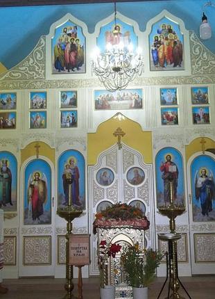 Ікони на пластику для іконостасів