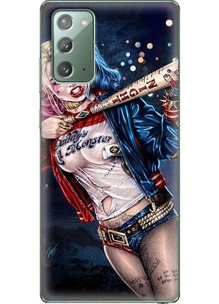 Чохол силіконовий з картинкою на samsung galaxy note 20 (n980) (харли квинн, harley quinn)