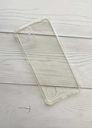 Прозрачный силиконовый чехол с утолщёнными углами для oppo a72 5g