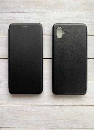 Чехол-книжка на samsung galaxy a04 черный