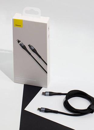 Кабель для зарядки charging data cabel type-c to ip pd 20w 1m black