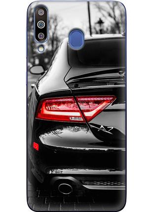 Чехол силиконовый с картинкой на samsung galaxy m30 (m305) (машина, audi a7)