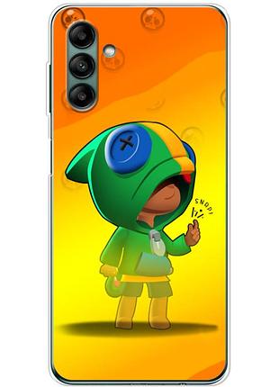 Чехол силиконовый с картинкой на samsung galaxy a04s (a047) (бравл старс, brawl stars)