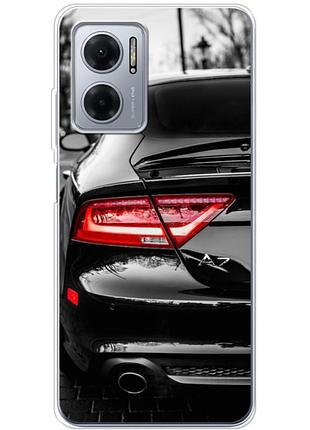 Чехол силиконовый с картинкой на xiaomi redmi note 11e (машина, audi a7)