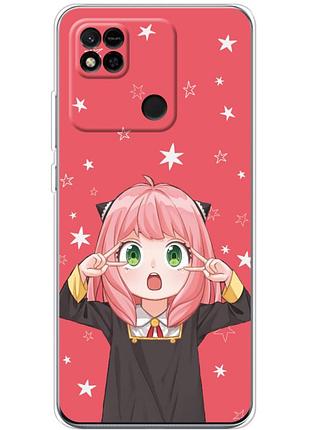 Чохол силіконовий з картинкою на xiaomi redmi 10a (аніме, anime)