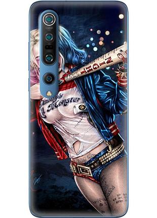 Чохол силіконовий з картинкою на xiaomi mi 10 pro (харли квинн, harley quinn)