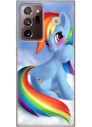 Чехол силиконовый с картинкой на samsung galaxy note 20 ultra (n985) (литл пони, my little pony)