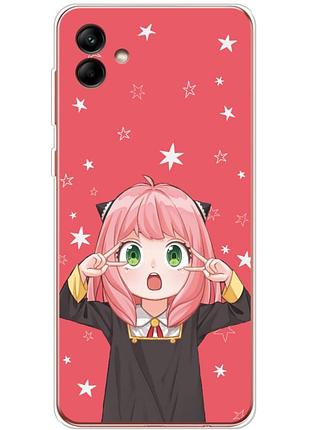 Чохол силіконовий з картинкою на samsung galaxy a04 (a045) (аніме, anime)