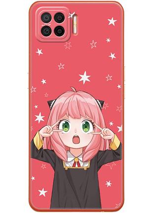 Чохол силіконовий з картинкою на oppo a73 (аніме, anime)