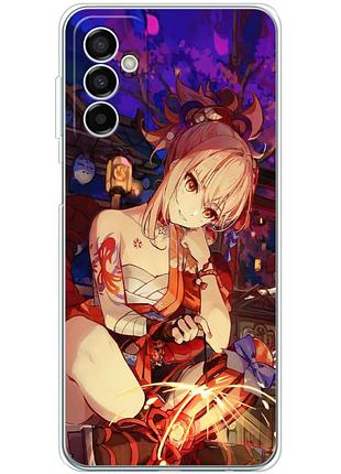 Чохол силіконовий з картинкою на samsung galaxy m23 5g (m236) (аніме, anime)