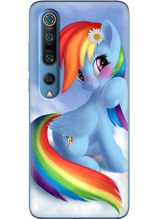 Чохол силіконовий з картинкою на xiaomi mi 10 pro (літл поні, my little pony)