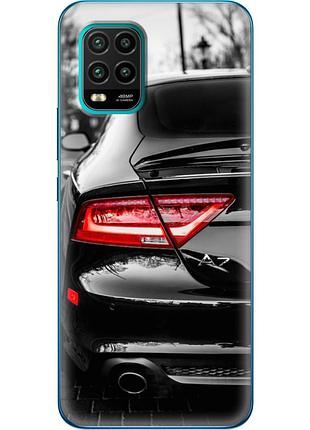 Чехол силиконовый с картинкой на xiaomi mi 10 lite (машина, audi a7)