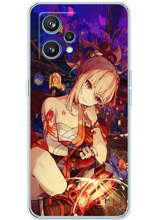 Чохол силіконовий з картинкою на realme 9 pro plus (аніме, anime)