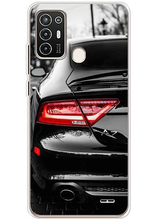 Чохол силіконовий з картинкою на zte blade a52 (машина, audi a7)