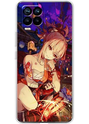 Чохол силіконовий з картинкою на realme 8 pro (аніме, anime)