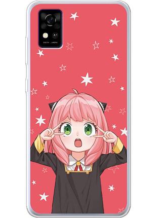 Чохол силіконовий з картинкою на zte blade a31 (аніме, anime)