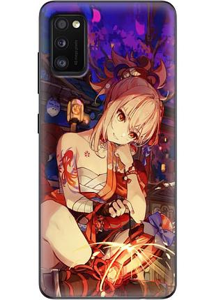 Чохол силіконовий з картинкою на samsung galaxy a41 (a415) (аніме, anime)