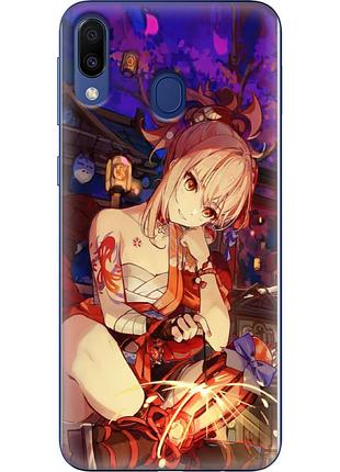 Чохол силіконовий з картинкою на samsung galaxy m20 (m205) (аніме, anime)