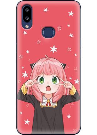 Чехол силиконовый с картинкой на samsung galaxy a10s (a107) (аниме, anime)