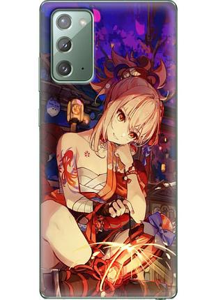 Чохол силіконовий з картинкою на samsung galaxy note 20 (n980) (аніме, anime)