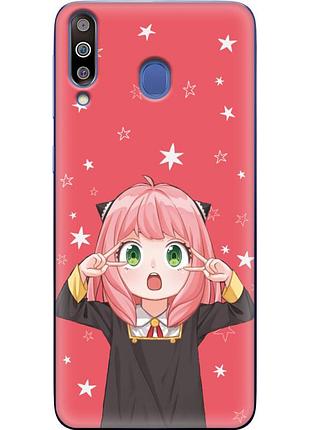 Чехол силиконовый с картинкой на samsung galaxy m30 (m305) (аниме, anime)
